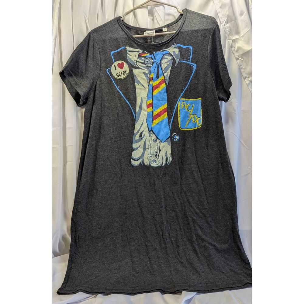 Rock by Junk Food AC/DC Angus Young Night Shirt Size XL NWT
